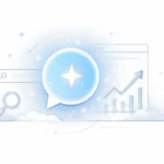 Modern illustration of sodziu as a digital keyword with abstract icon, search symbol, and growth graph in a clean minimal design