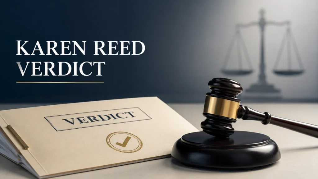 karen reed verdict