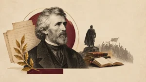 Thomas Carlyle Great Man Theory illustrated through historical leadership, literature, and political influence.